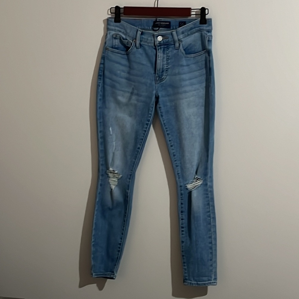Luck Brand Ava mid rise skinny ankle jeans size 2/ 26